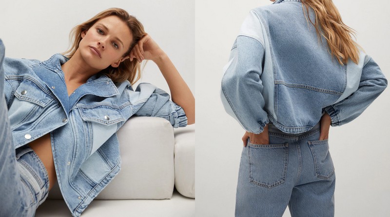 Mango nouvelle collection denim printemps 2021 NuageMode