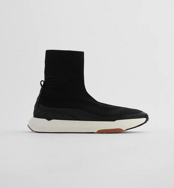 basket chaussette femme zara