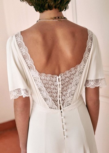 robe sezane mariage