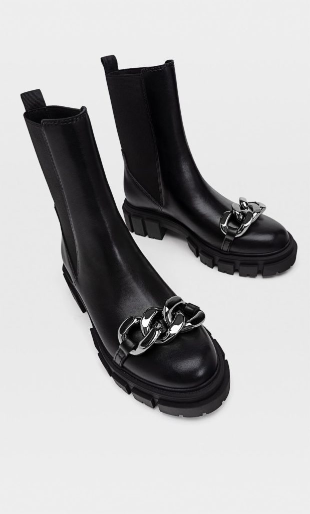 bottines-crantees-chaine