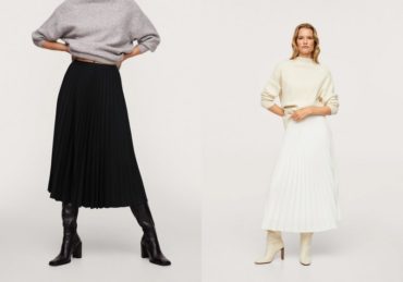 10 jupes pliss?�es midi ou longues pour une tenue d'automne / hiver - NuageMode