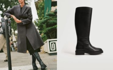 bottes-cuir-noir