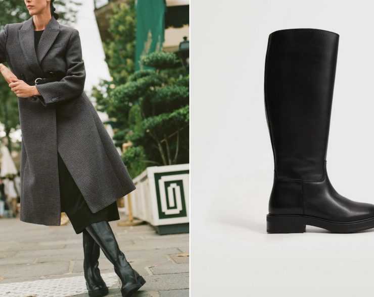 bottes-cuir-noir