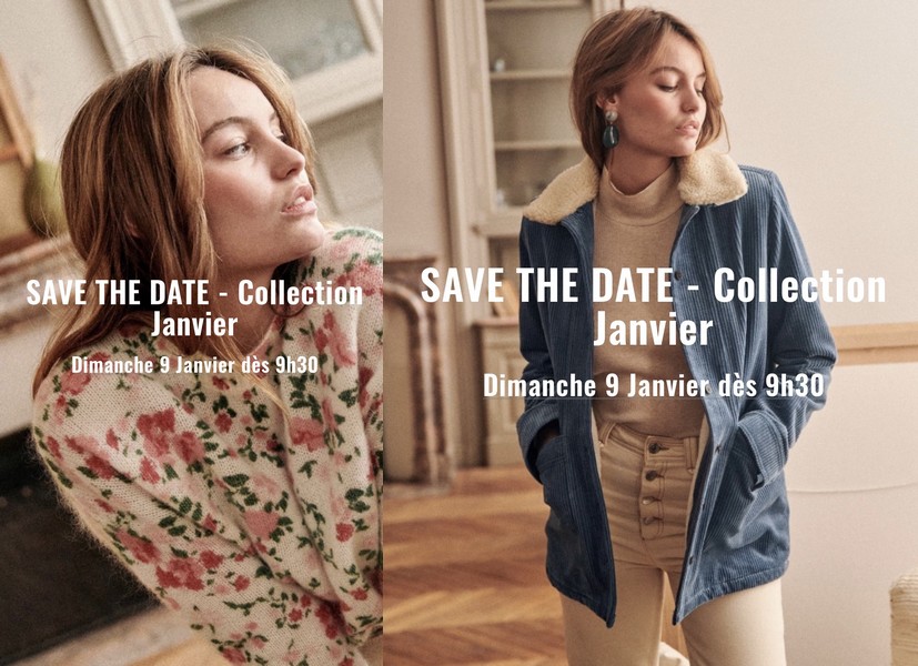 Sezane nouvelle collection Heure d hiver janvier 2022 NuageMode