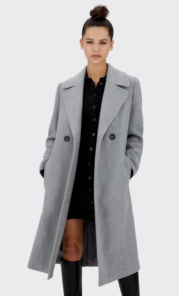 manteau hiver femme laine long