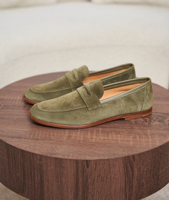 mocassin-daim-olive